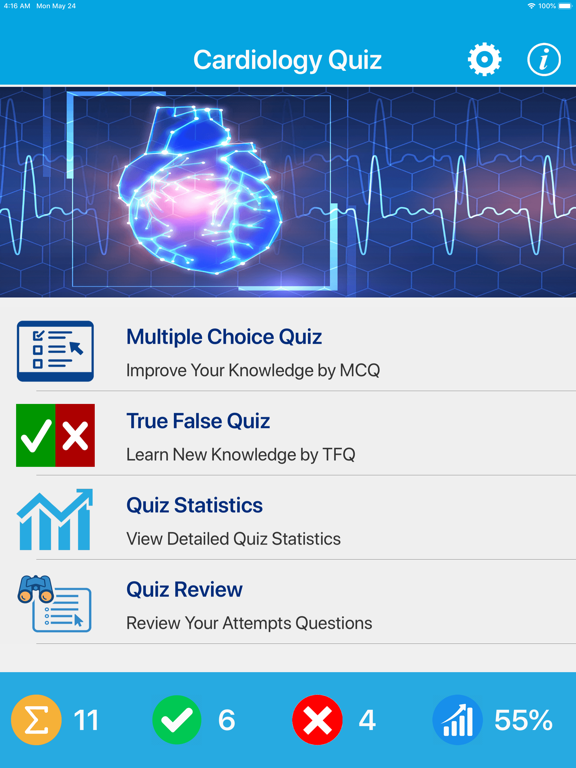 Screenshot #4 pour Cardiology Quiz