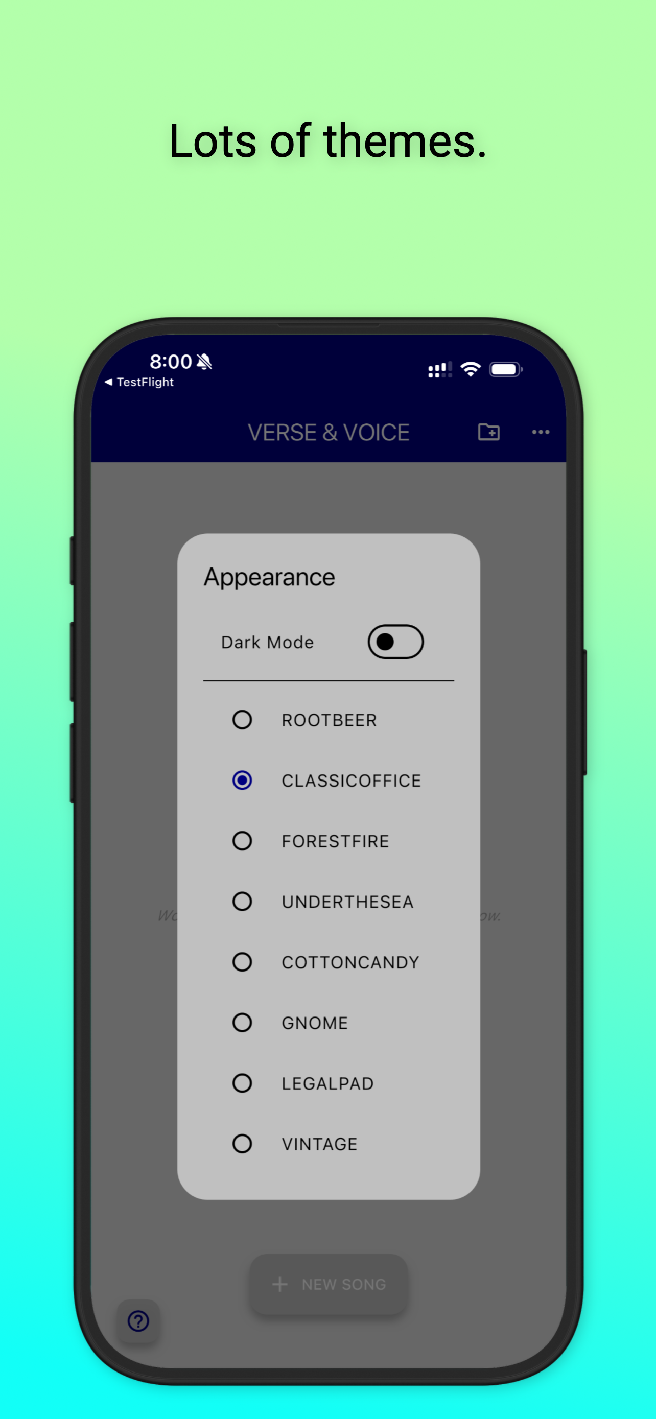 Verse & Voice: Songbook