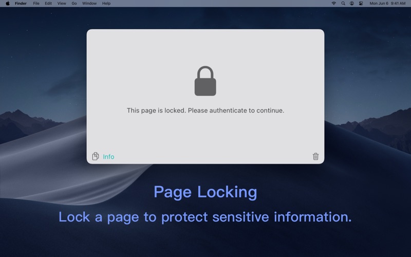 App screenshot