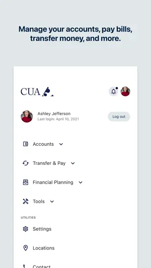 Credit Union of America Mobile screenshot 4