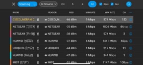 Ekahau Analyzer screenshot