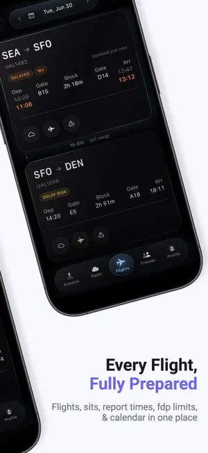 Aerflow: Pilot Schedule screenshot 2
