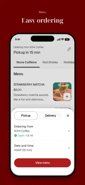 KOHI Coffee and Pastries screenshot 3