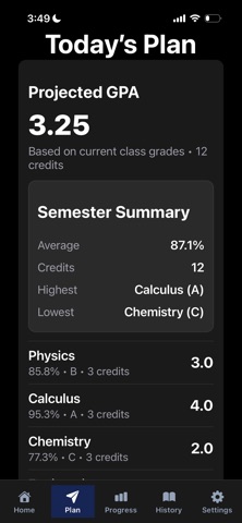 StudyTrackz screenshot