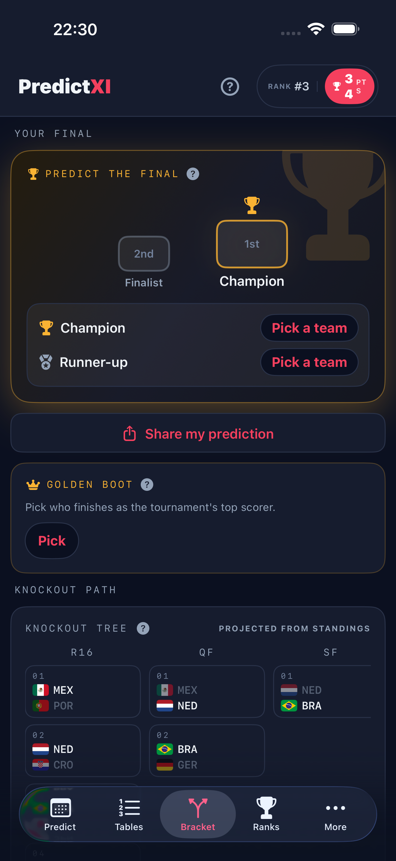 PredictXI: Football Predictor
