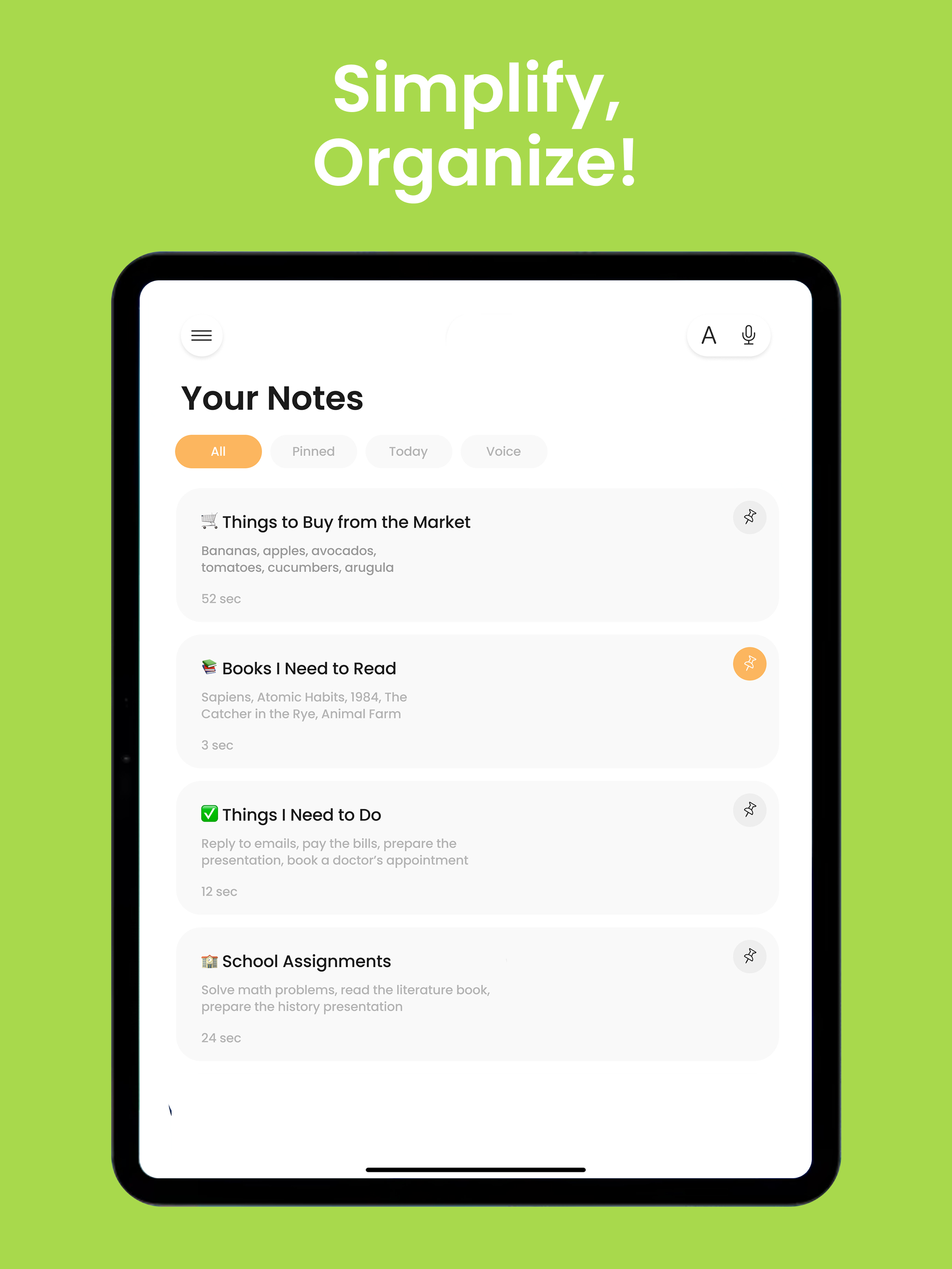 Quick Note: Fast & Easy Notes