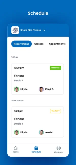 Shark Bite Fitness screenshot 4