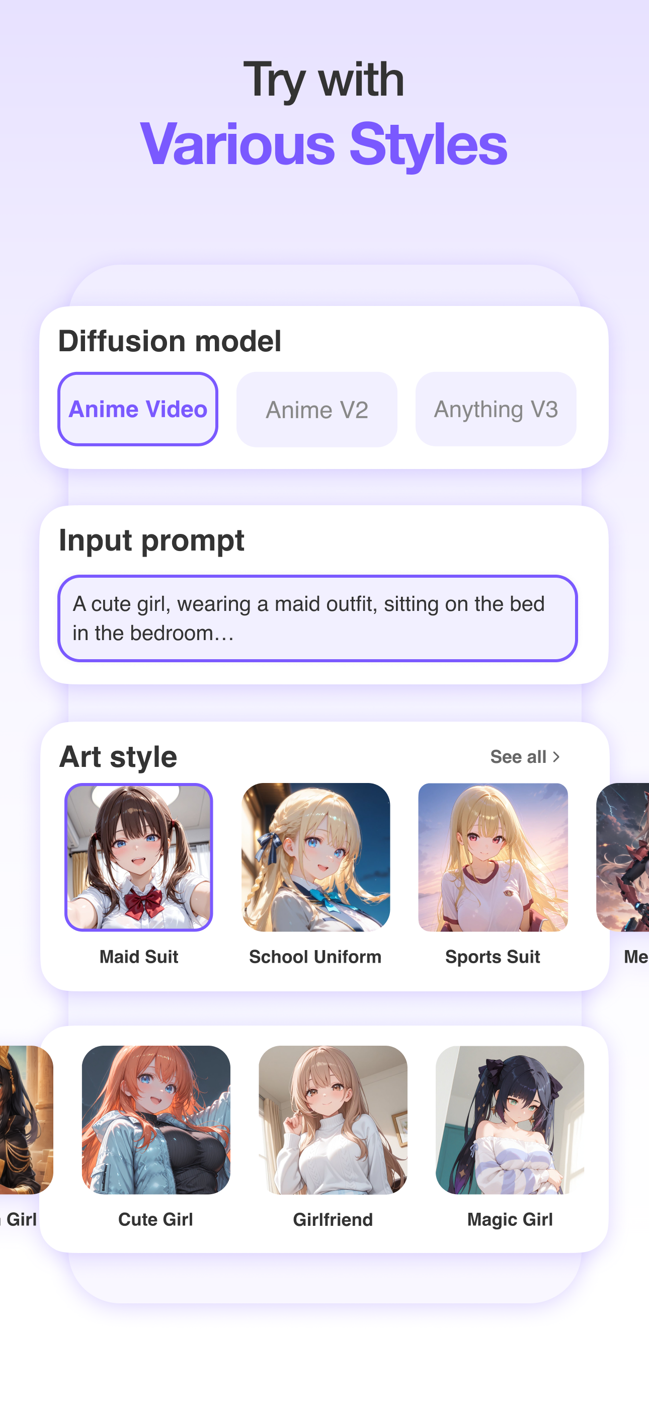 Anime Art - AI Art Generator