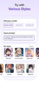 Anime Art - AI Art Generator screenshot