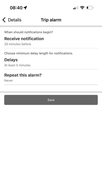 OÖVV Routenplaner Screenshot