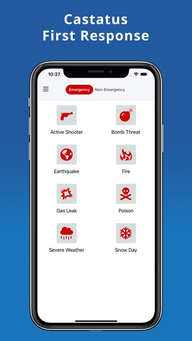 Castatus First Response Screenshot