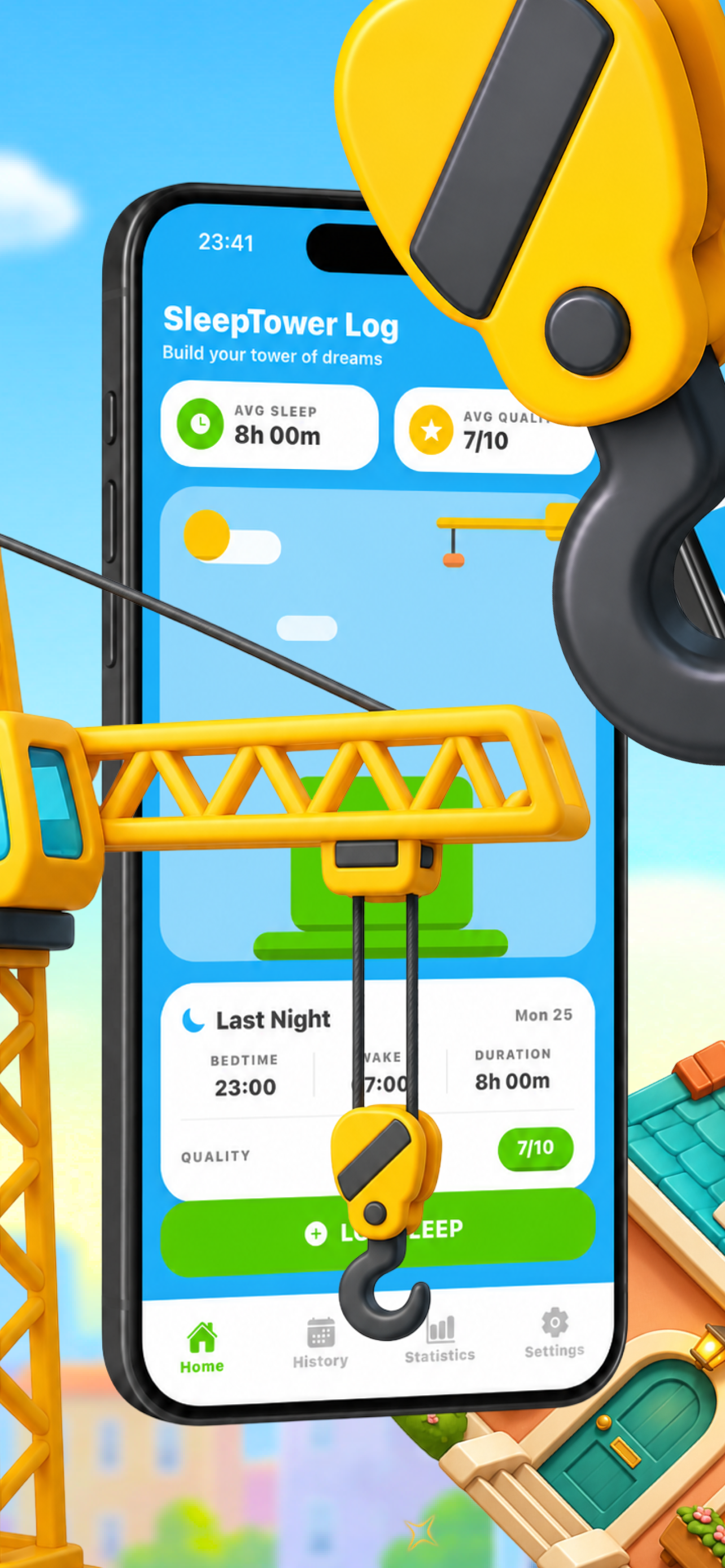 SleepTower Log screenshot 3