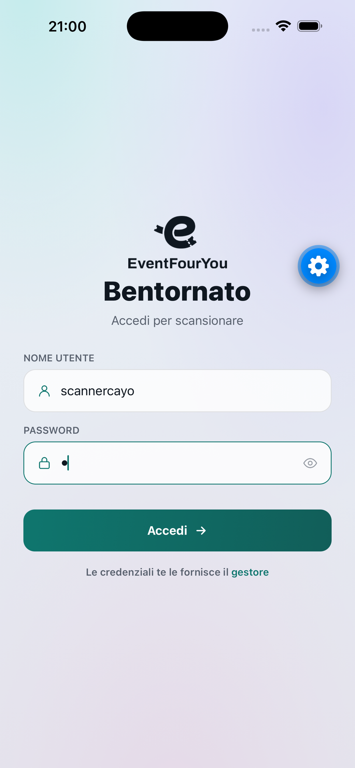 Event Four You Scanner screenshot 3