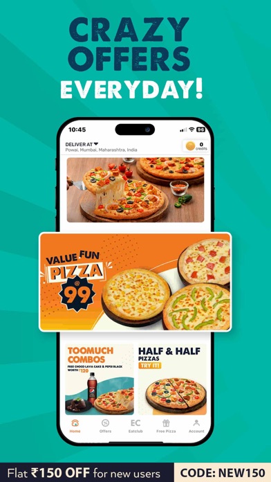 MOJO Pizza: Food Delivery App Screenshot