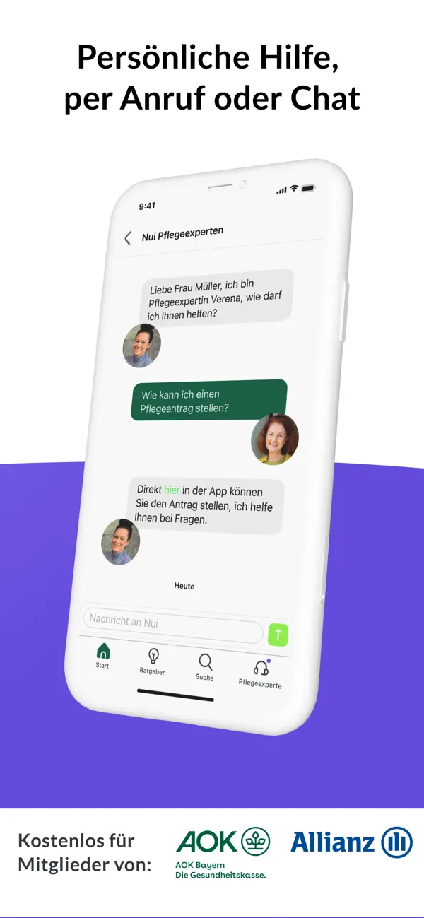 Screenshot #3 pour Nui Care: Deine Pflege-App