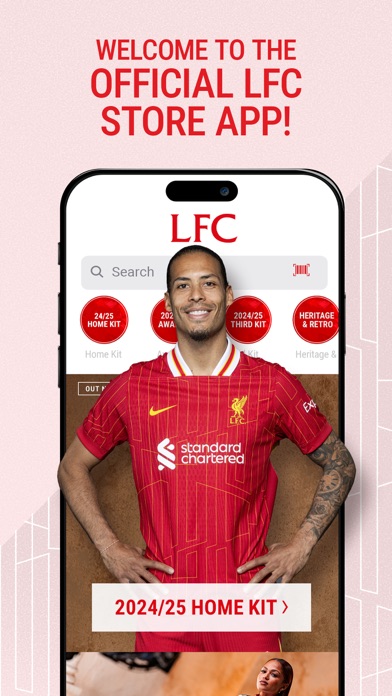 Official Liverpool FC Store Screenshot