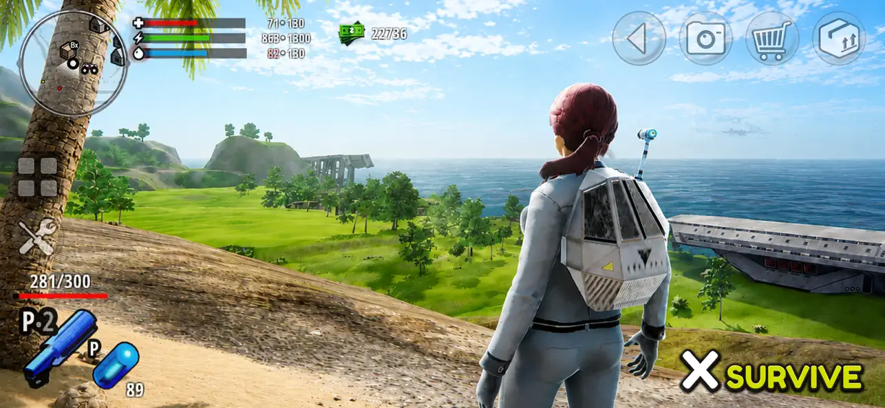 Screenshot #1 pour X Survive : Monde ouvert