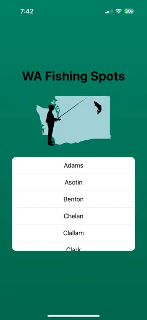WA Fishing Spots screenshot 2