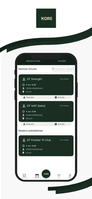 KORE klub screenshot 3