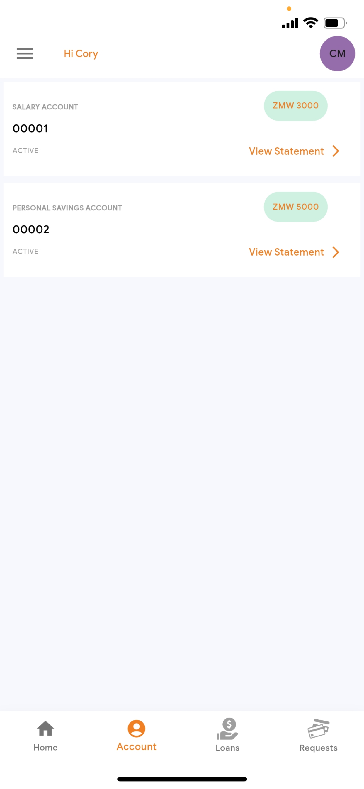 ZNBS Mobile Banking screenshot 4