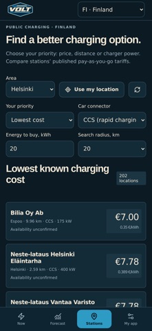 VoltCast: Power Price Outlook screenshot 4