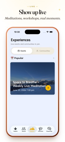 SparkHabits: Holistic Wellness iPhone screenshot