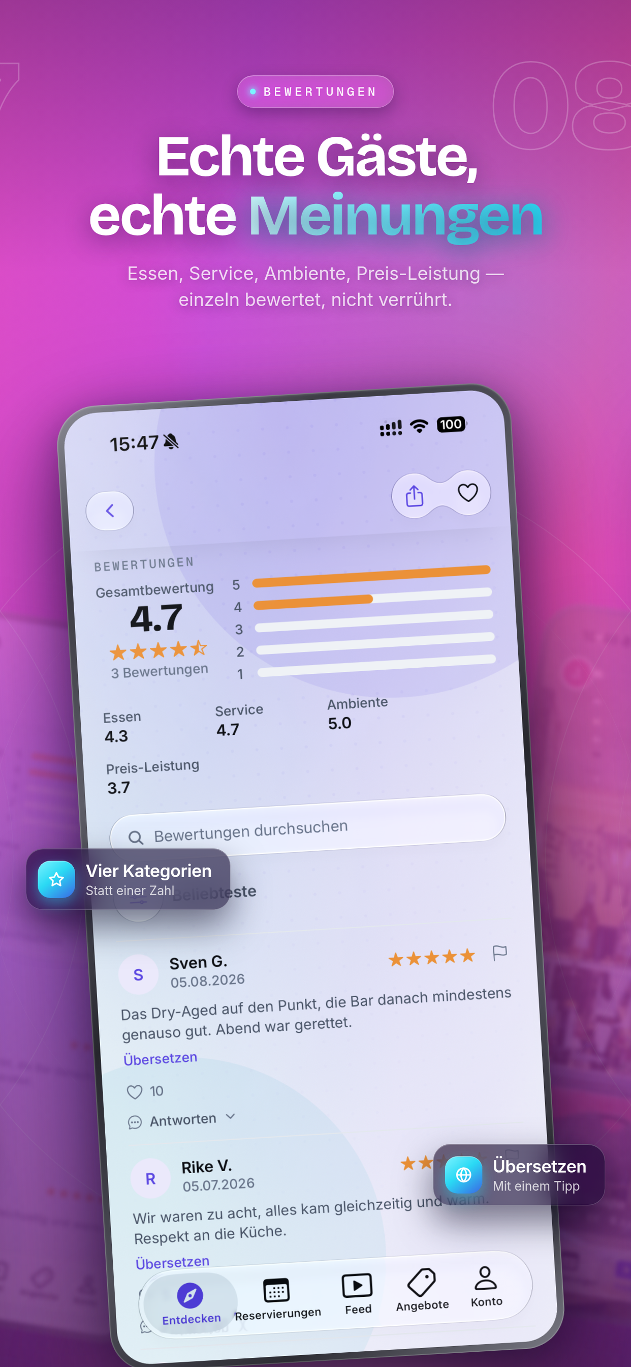 Onboard – Restaurants & Tische screenshot 8