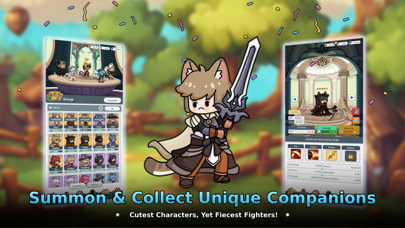 Cat Legends : Idle RPG Game Screenshot