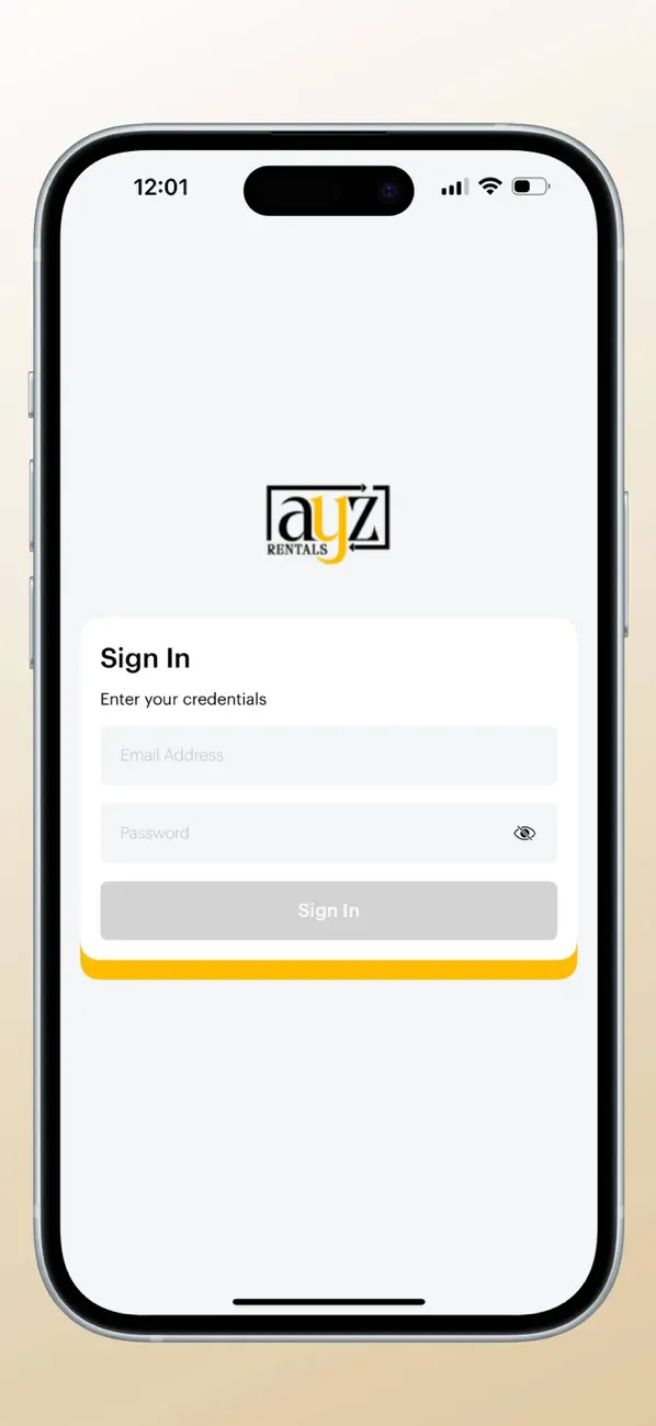 Screenshot #1 pour AYZ Rentals