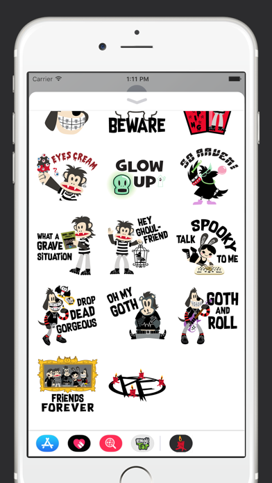 Screenshot #3 pour Paul Frank: Goth