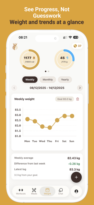 LINA - Calorie Tracker Screenshot 7 of 8