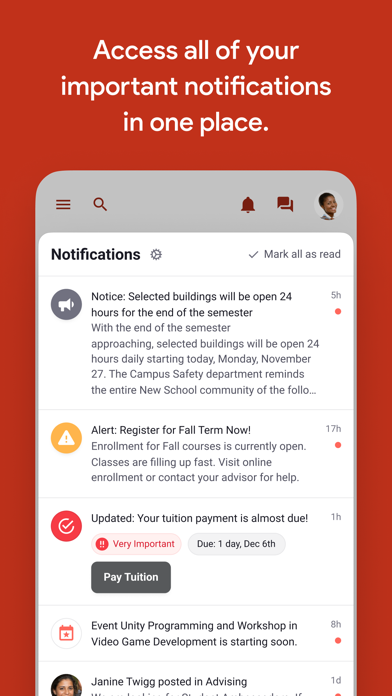 Valencia College - MyVC Screenshot
