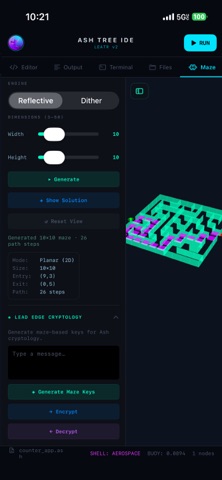 Ash Tree IDE screenshot