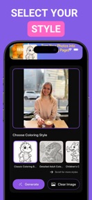InkMagic Photo Coloring Pages screenshot