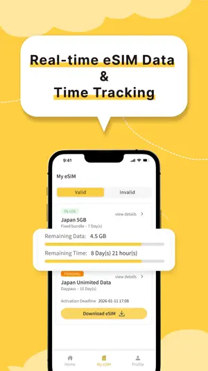 JetFi mobile: Global eSIM Data screenshot 3
