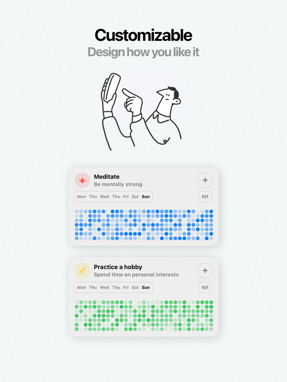 Habit Tracker - Haby iPad screenshot 5 - Productivity app