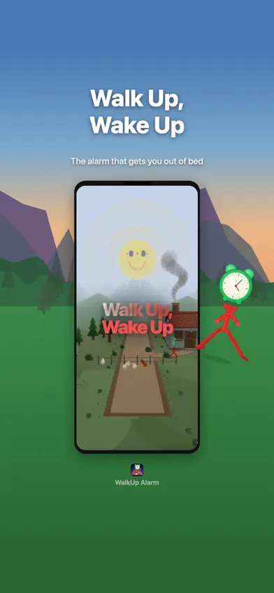 WalkUp Alarm screenshot 1