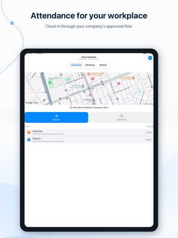 Asonic Work - Attendance iPad screenshot