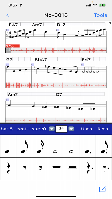 Music & Audio Notebook Screenshot