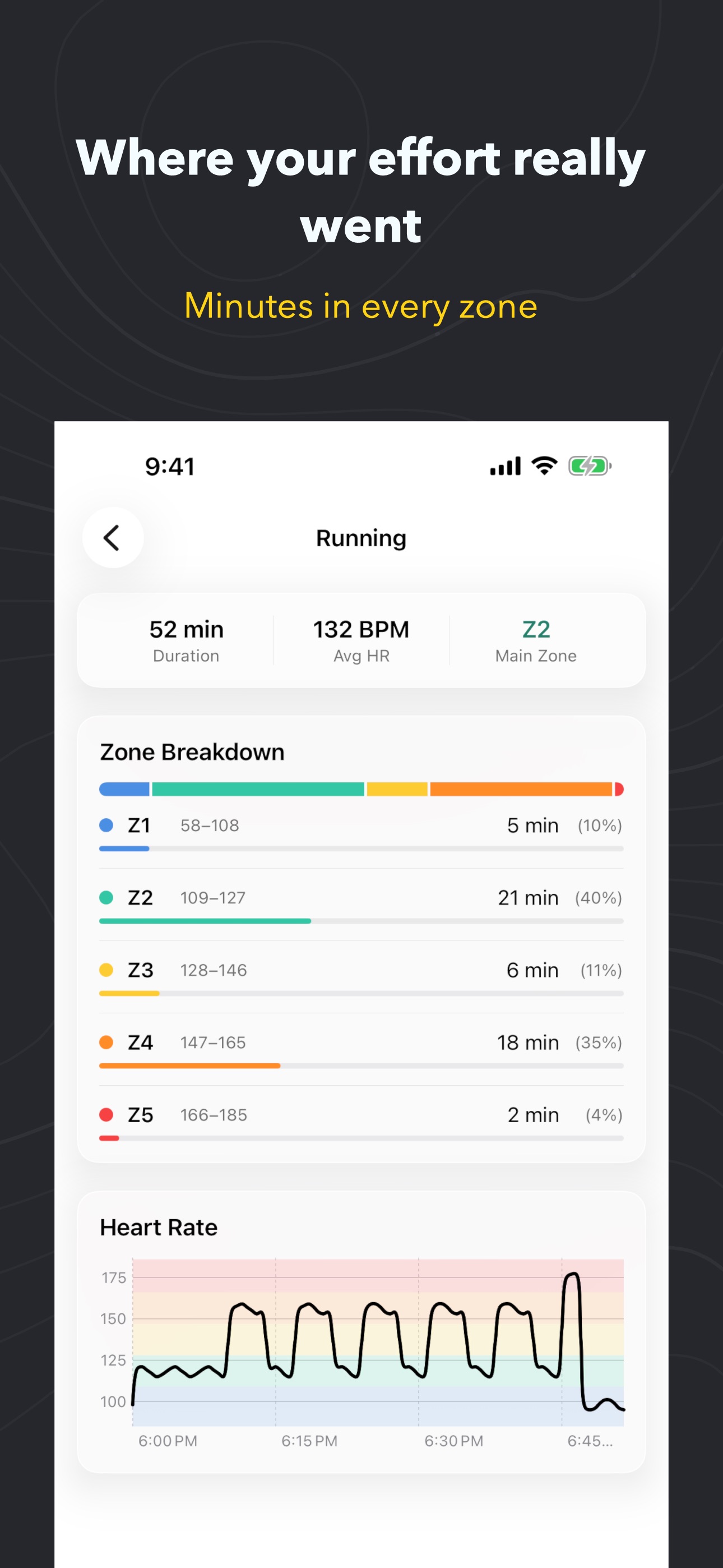 Screenshot 5 of HR Zone & Cardio Tracker
