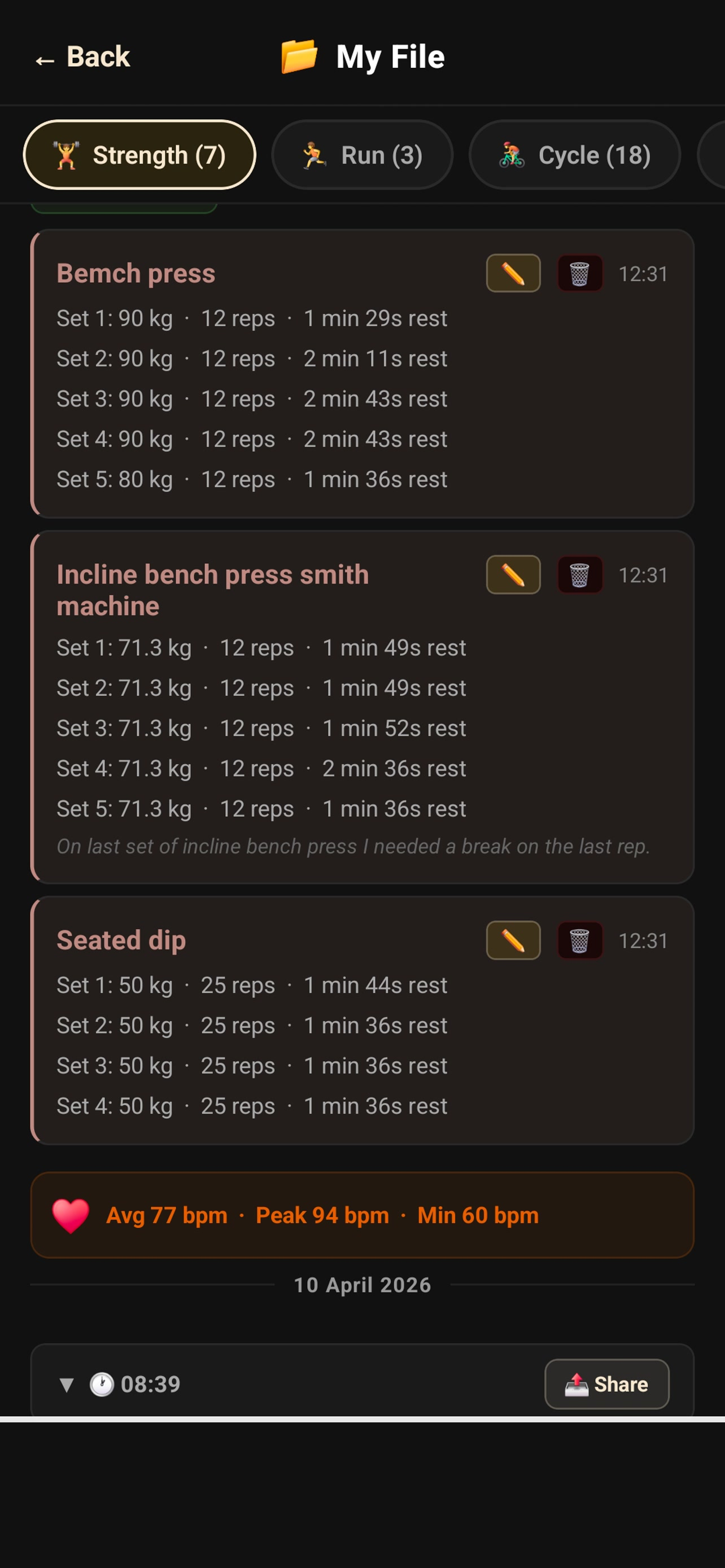 GYM - Getting You Moving screenshot 5