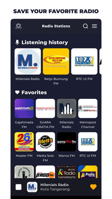 Radio Indonesia Online FM Screenshot