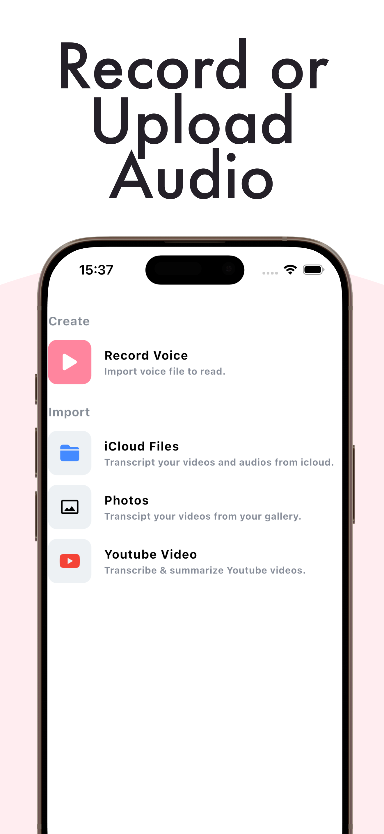 Whisper - Speech to Text screenshot 3
