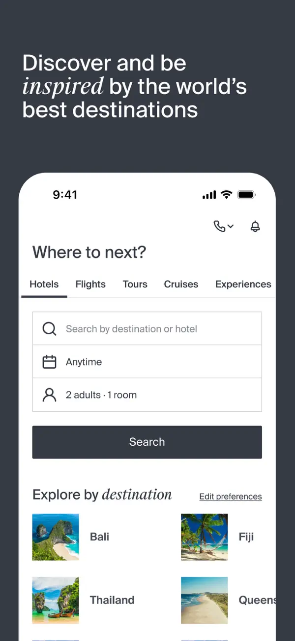 Screenshot #2 pour Luxury Escapes: Travel Deals