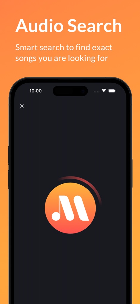 Music Player & iMusic・eTube - Unleash the power of smart search, enabling users to quickly locate desired tracks with a dynamic search animation and precise results.