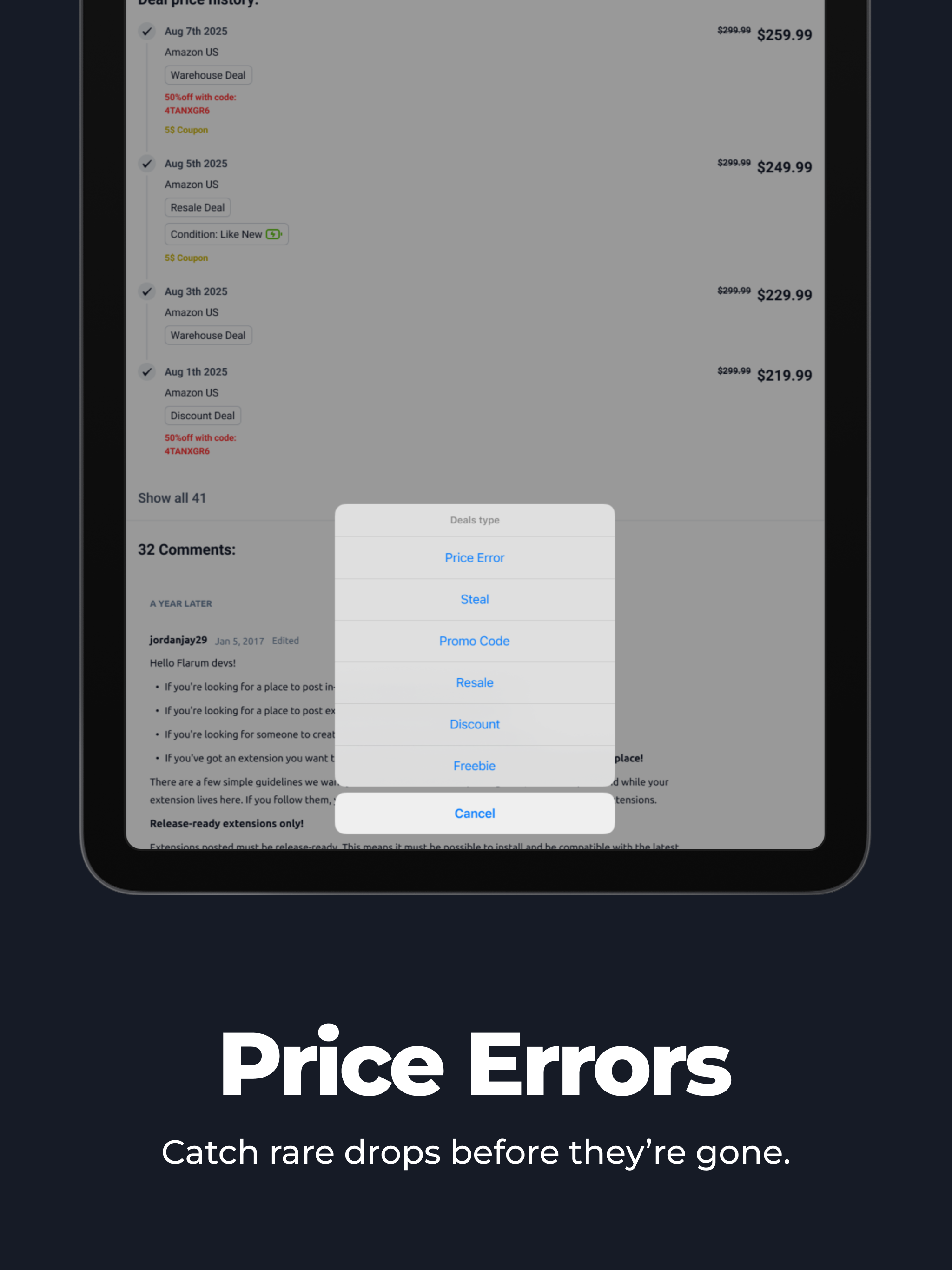 Deals Finder: Coupons & Codes screenshot 13