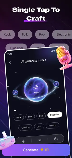 Soundry - AI Music & Lyrics screenshot 2