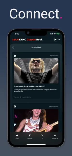 Classic Rock 104.5 KRXO screenshot 3