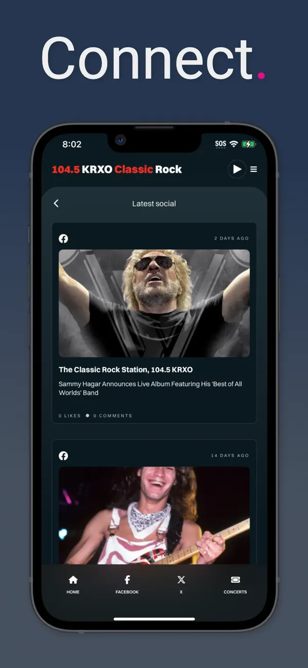 Screenshot #3 pour Classic Rock 104.5 KRXO