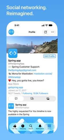 Spring Beta for Twitter Screenshot 1